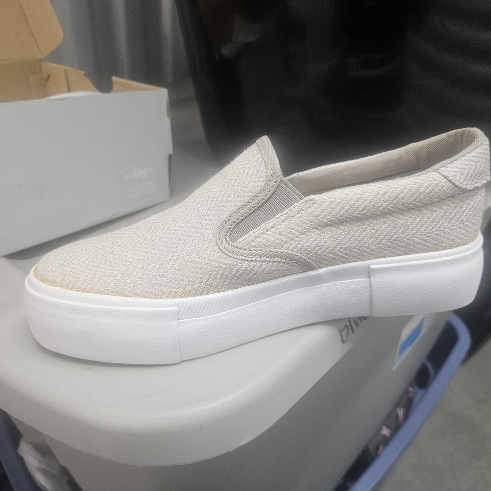 Sammy Platform - White and Iridescent